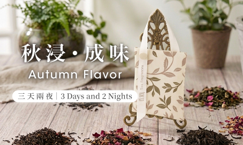 【Autumn Flavor】► 3 Days & 2 Nights Getaway with Fall Travel Duet