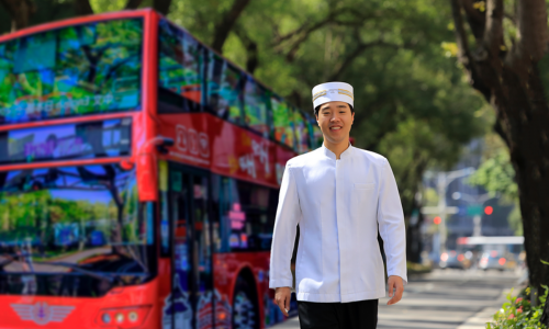 雙層巴士雙人城市輕旅行