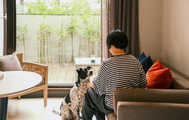The Garden View Room(2 Queen Beds) – Pet-Friendly